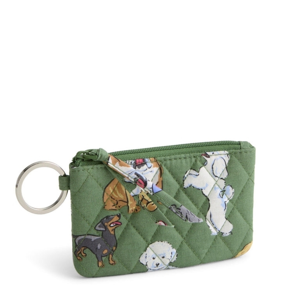 Vera Bradley Dog Park Zip ID Case